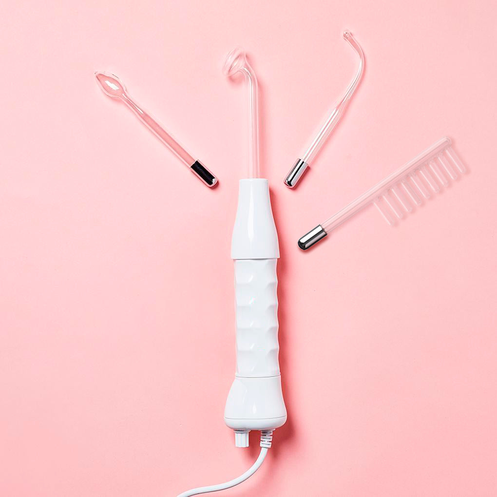 Electroderm – Aparat Facial cu Înaltă Frecvență pentru Față și Scalp – MILORI